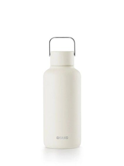Lehká nerezová lahev EQUA Timeless Off White 600 ml a 1000 ml (Velikost varianty 1000 ml)
